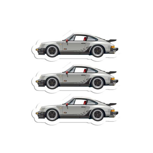 Stickers 1974-89 Porsche 911  l  Alemán