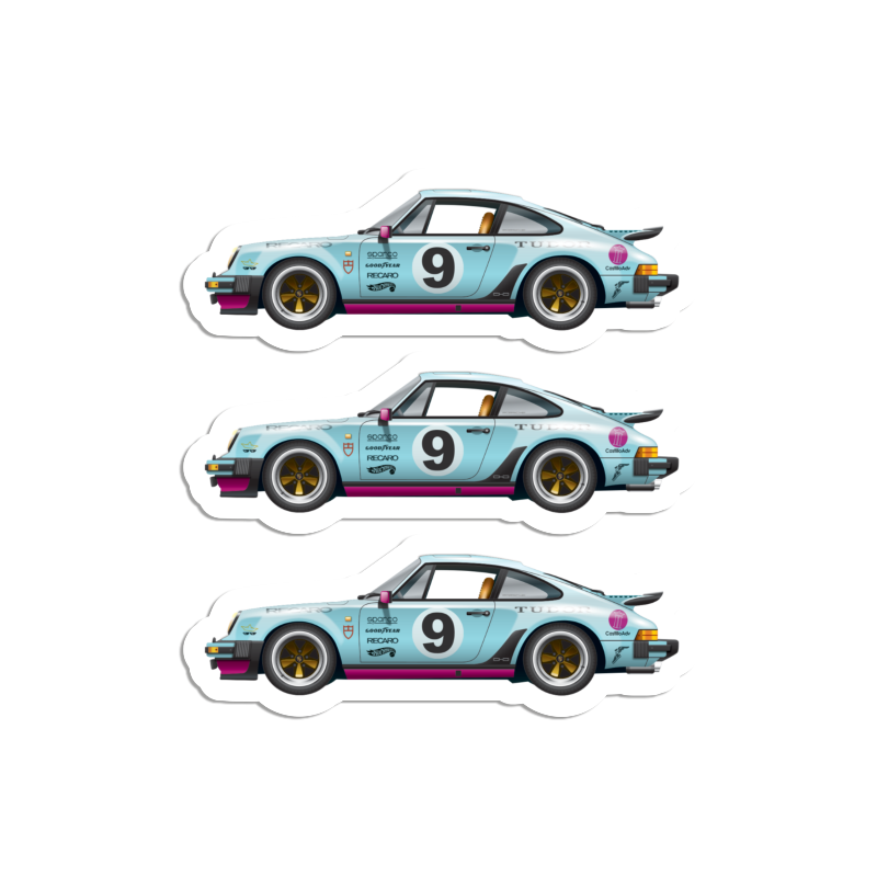 Stickers 1974-89 Porsche 911  l  CHD