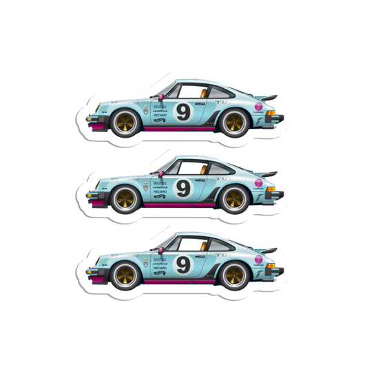 Stickers 1974-89 Porsche 911  l  CHD