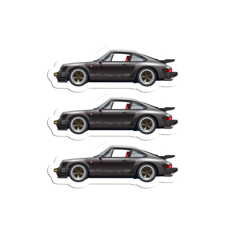 Stickers 1974-89 Porsche 911  l  Slate Grey