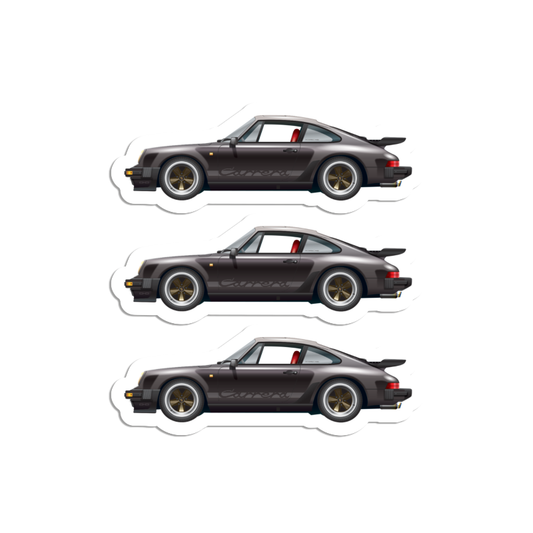 Stickers 1974-89 Porsche 911  l  Slate Grey