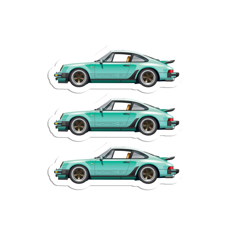 Stickers 1974-89 Porsche 911  l  Mint