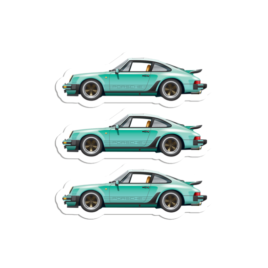 Stickers 1974-89 Porsche 911  l  Mint