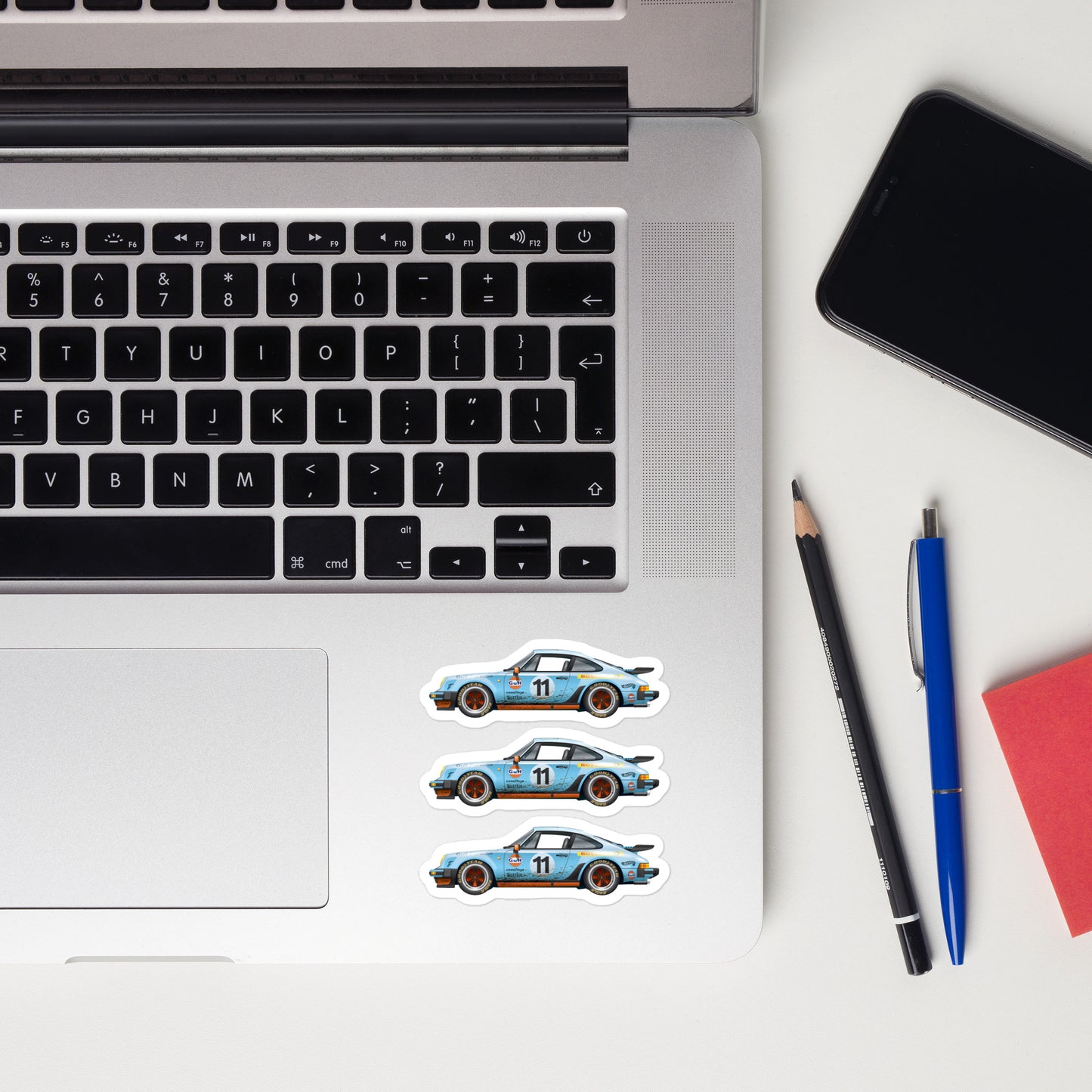 Stickers 1974-89 Porsche 911  l  Gulf