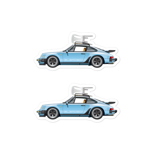 Stickers 1974-89 Porsche 911  l  El Badbo
