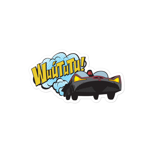 Sticker Batmobile CHD  l  Wuútutu! Black