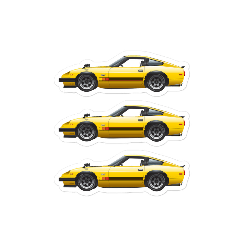 Stickers 1979-83 Datsun 280ZX  l  ZZZAP