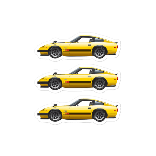 Stickers 1979-83 Datsun 280ZX  l  ZZZAP