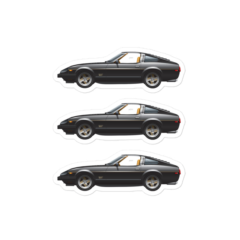 Stickers 1979-83 Datsun 280ZX  l  Black Beauty (Turbo)