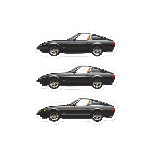 Stickers 1979-83 Datsun 280ZX  l  Black Beauty (Turbo)