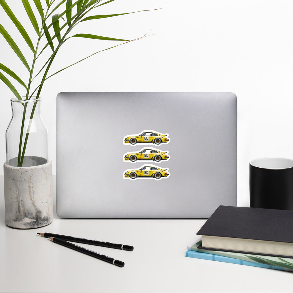 Stickers 1974-89 Porsche 911  l  La Curva