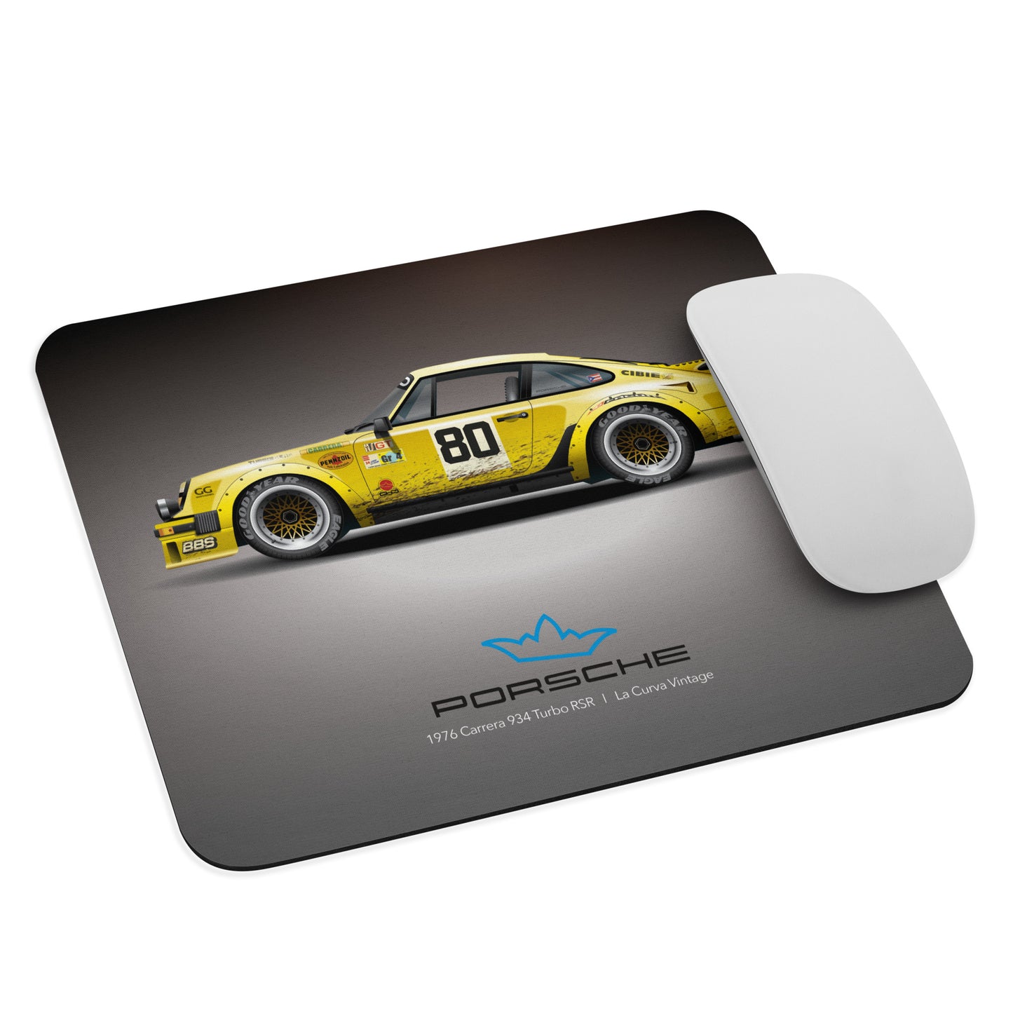 Mouse Pad 1974-89 Porsche 911  l  La Curva