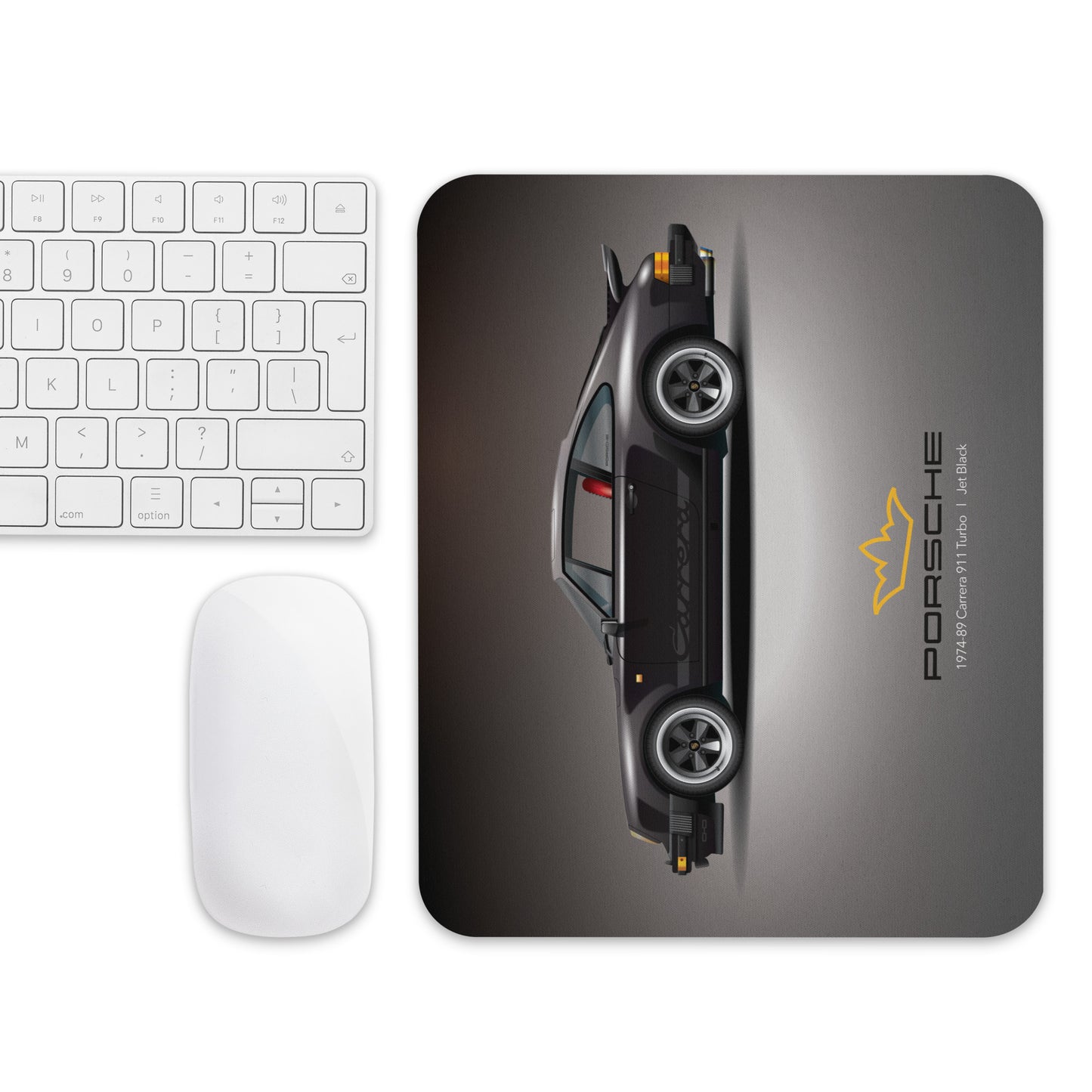 Mouse Pad 1974-89 Porsche 911  l  Jet Black