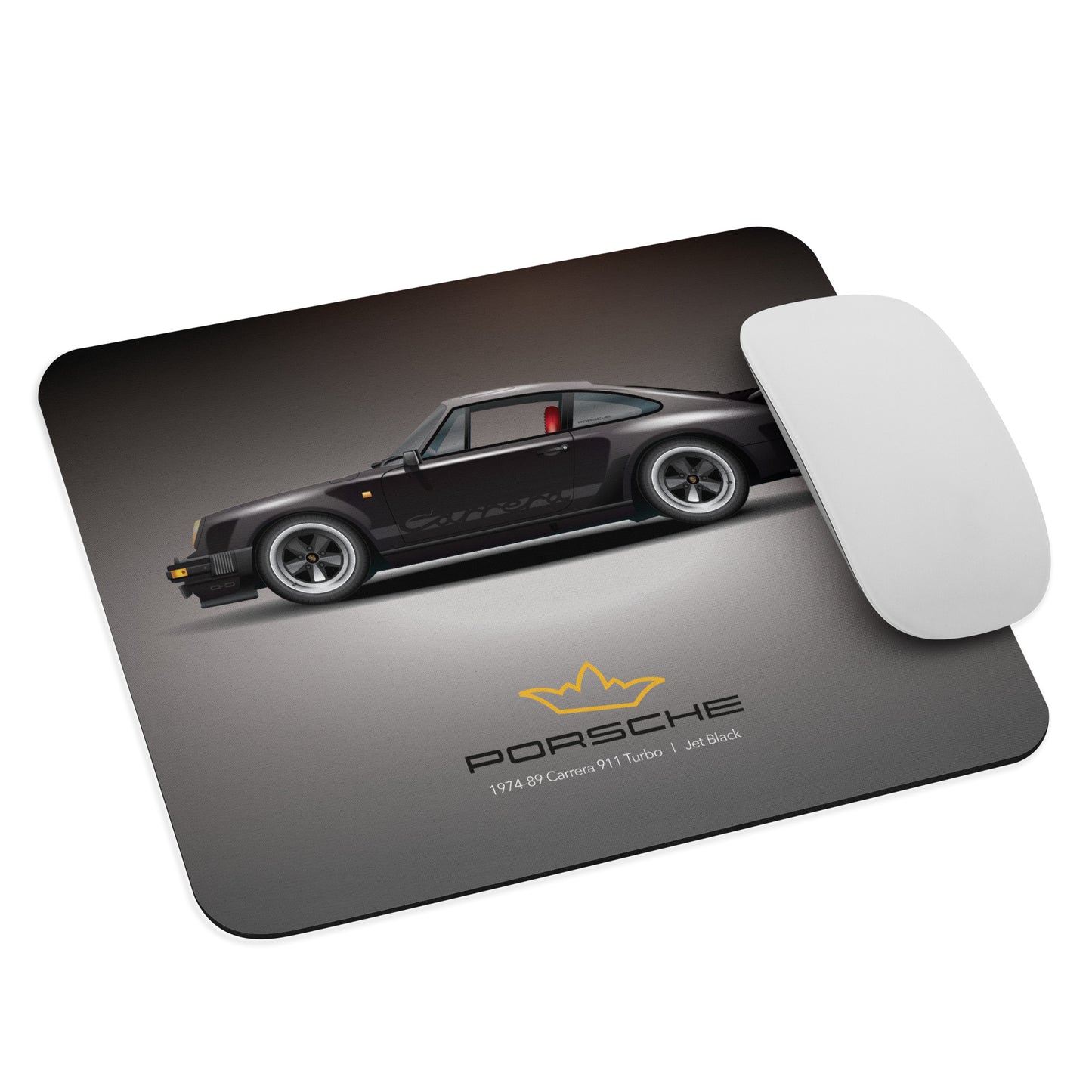 Mouse Pad 1974-89 Porsche 911  l  Jet Black