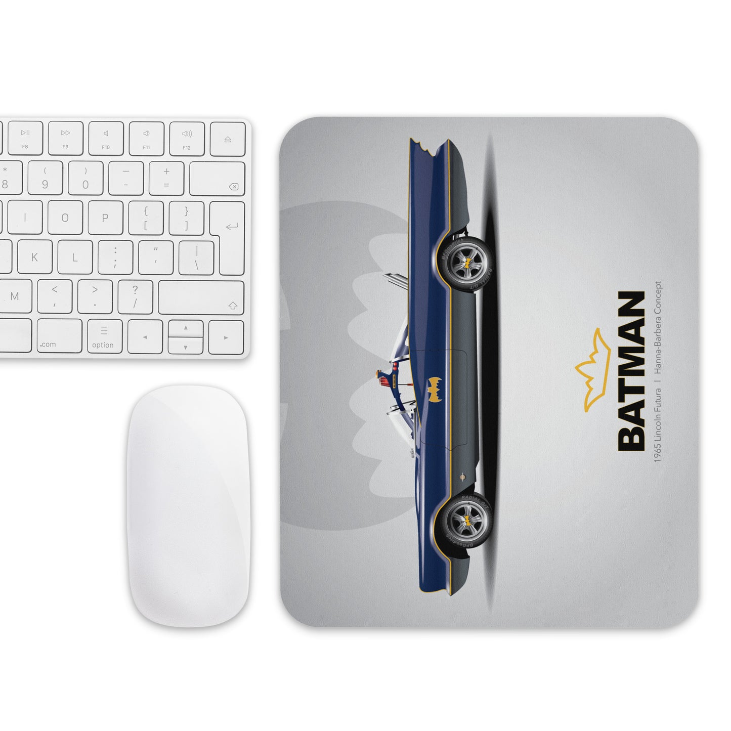 Mouse Pad Batmobile 66  l  Hanna Barbera