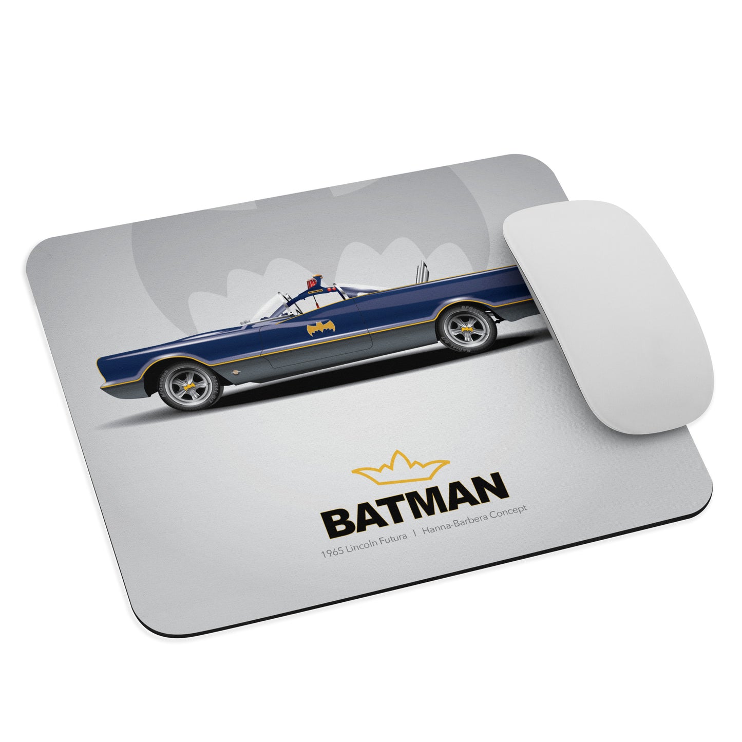 Mouse Pad Batmobile 66  l  Hanna Barbera