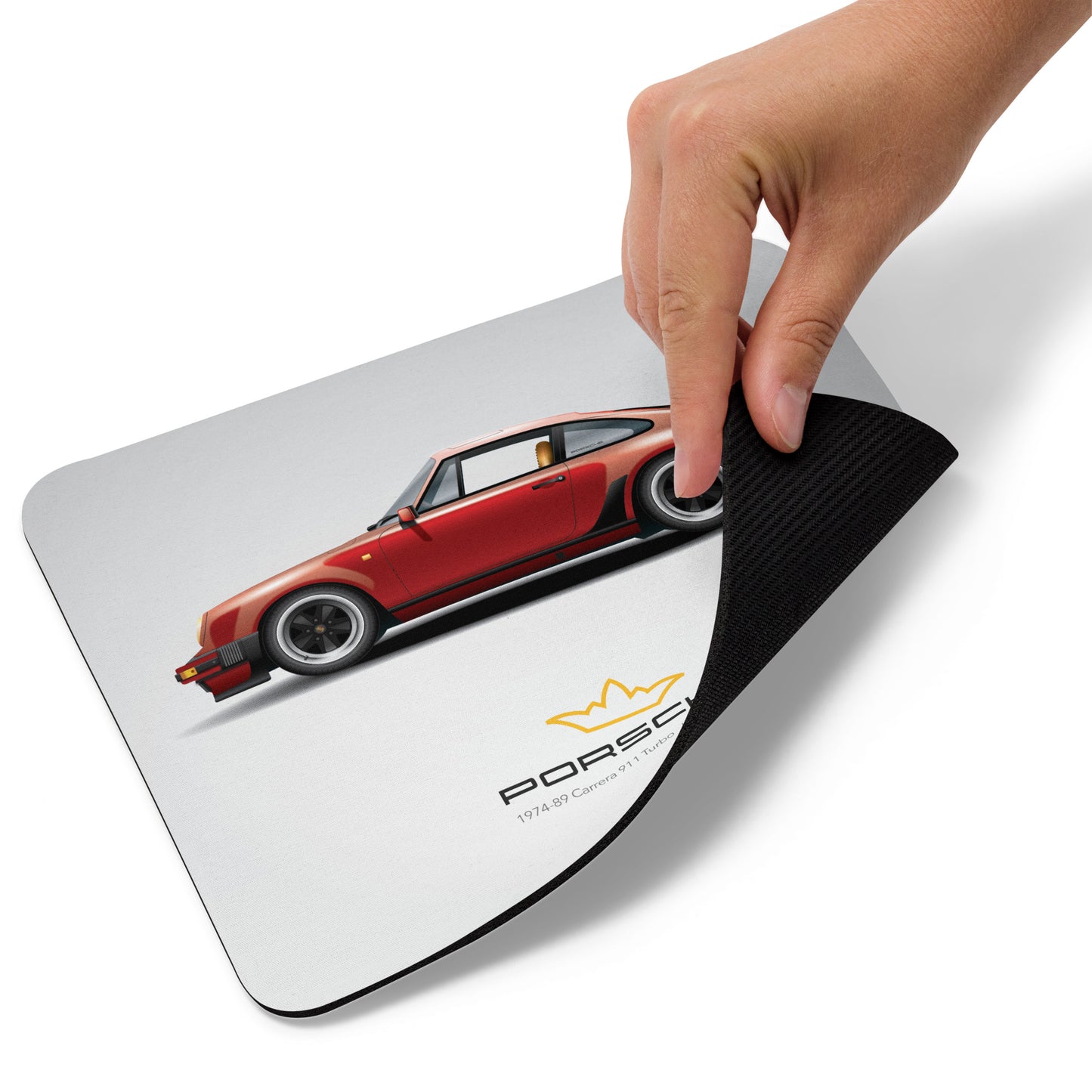 Mouse Pad 1974-89 Porsche 911  l  Guards Red