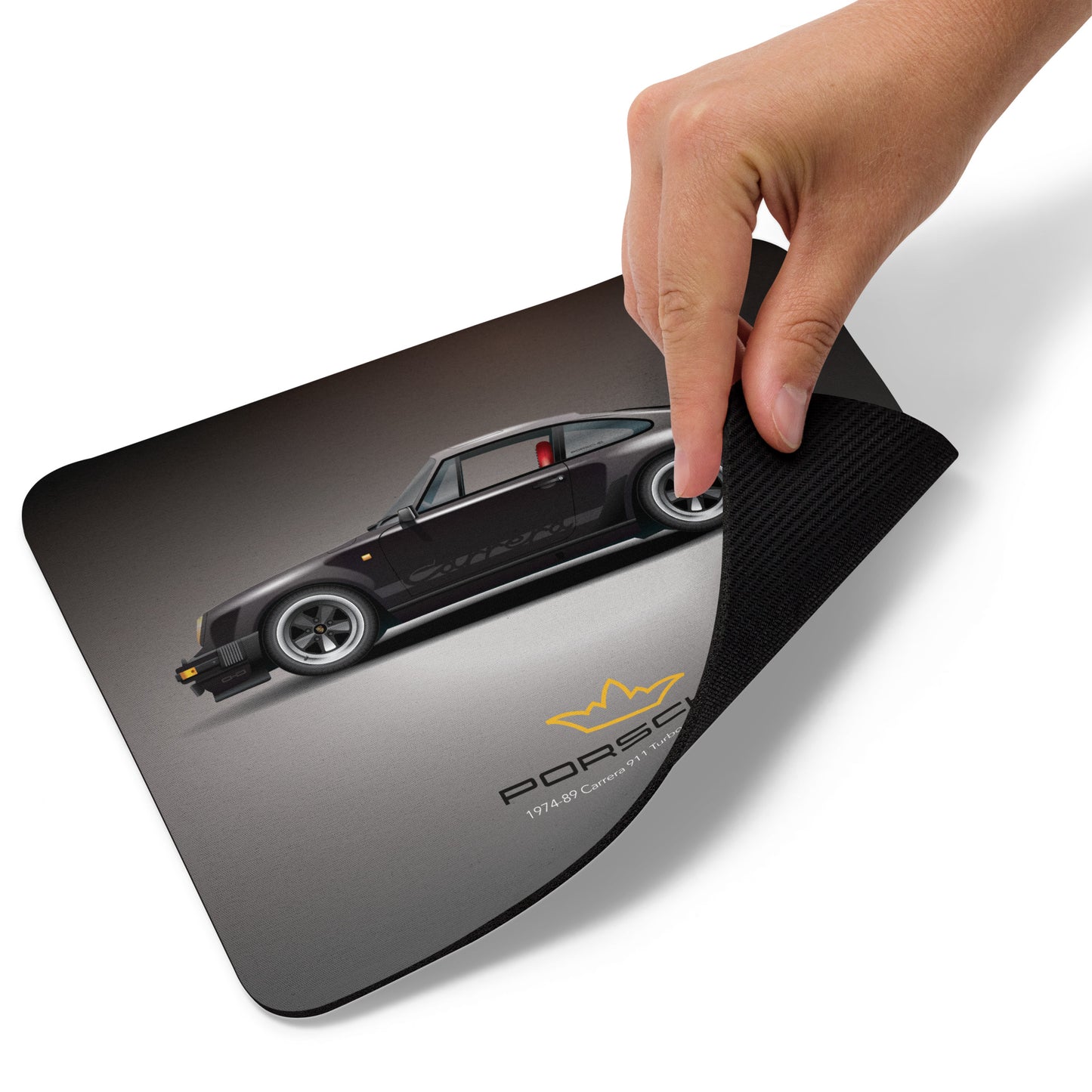 Mouse Pad 1974-89 Porsche 911  l  Jet Black