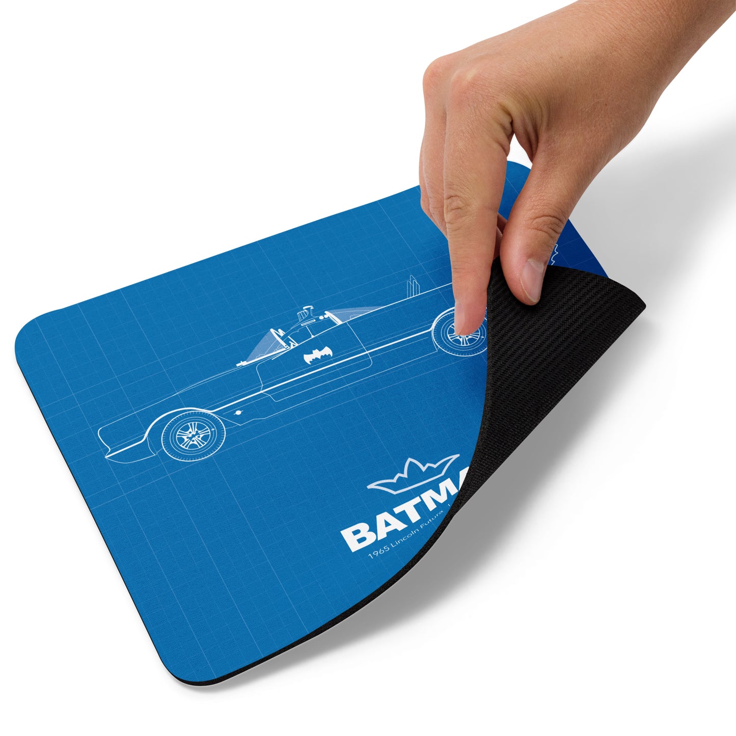 Mouse Pad Batmobile 66  l  Batmobile Blueprint